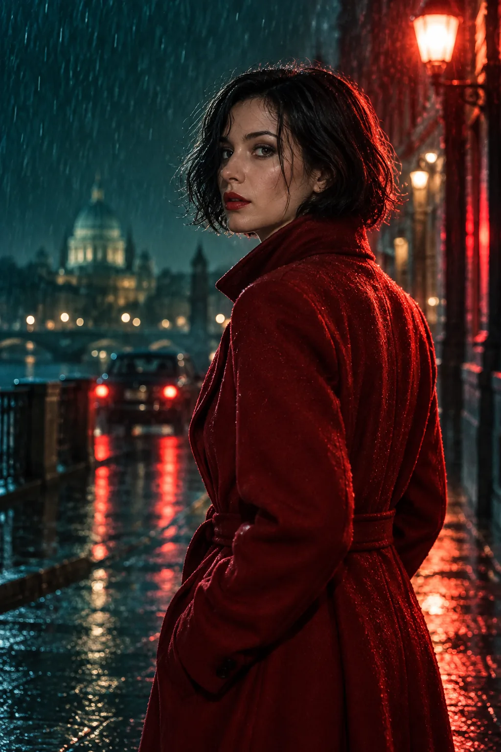 Cinematic portrait
